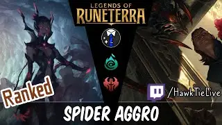Агрессия пауков: сожжённые пауками | Legends of Runeterra LoR