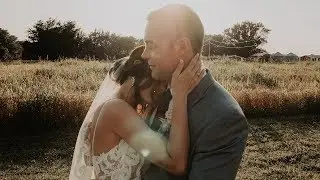 Emotional Wedding in Tulsa, Oklahoma at a Beautiful Red Barn Venue!