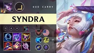 Syndra Carry vs Vayne - NA Grandmaster Patch 26.01