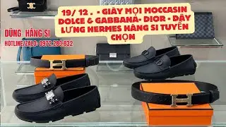 19/12 -Dây Lưng Hàng Thương Hiệu Giày Mọi - Giày Lười Hàng Mới Chọn Lựa