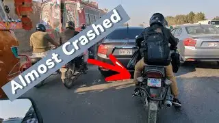 I Almost Crashed On My Suzuki GS150 | A White Haired Mystery Caught on Camera