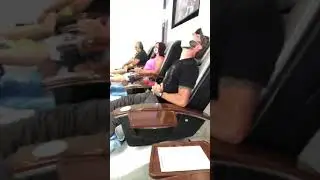 Ticklish Marine Pedicure