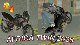 WHEELIES ON THE NEW AFRICA TWIN 1100CC 2026 IN MX BIKES!😍