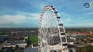 KMG Rides - WHL70 Ferris Wheel - Smakenrad/Wheel of Taste - Drone shots 2022 HD