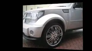 F1 Wheel & Tyre: Dodge Nitro custom rims 22