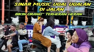 Sinar Music gagal battle dg K5 Maximal langsung dilampiaskan di jalanan bikin warga terheran heran