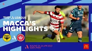 Wellington Phoenix v Western Sydney Wanderers - Macca's® Highlights | Isuzu UTE A-League