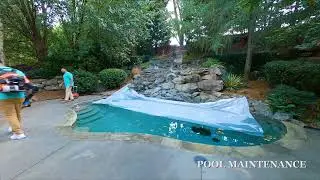How to Maintain and Service a Pool with Waterfall pool care, pool cleaning