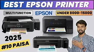 4 Best Epson Printer 2025🔥Best Epson Printer Under 15000🔥Epson Printer⚡Detailed Review