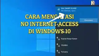 cara mengatasi no internet connection, di windows 10