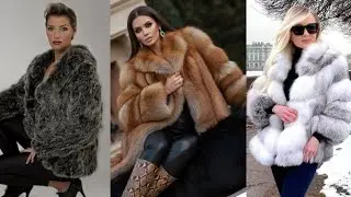 Потрясающие и стильные модные идеи меховых пальто миди для девочек #меховоепальто #меховоепальто ...