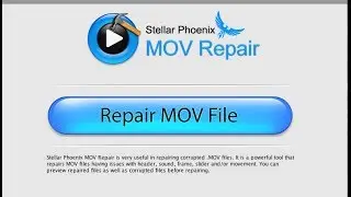 Repair corrupt MOV files for Mac OS X