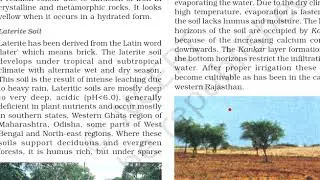 Arid soil and Forest soil /Geography ch1/part8/class10/Resources and Development