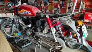 CD70 engine sound problem | motorcycle restoration | CD70 2020 model service and repair