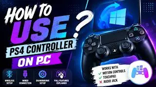 PS4 Controller on PC (DS4Windows Setup Guide 2026)