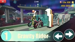 Gravity Rider : Space bike racing game online