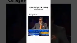 My college in 10 sec #coding #memes #college