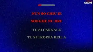 Tu Si Carnale   Versione Moderna  Antonio Buonomo  Karaoke
