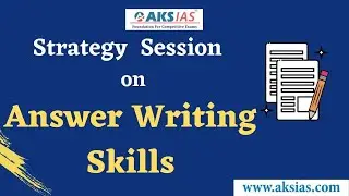 Strategy  Session  on Answer Writing Skills | UPSC|APPSC|TSPSC|AKS IAS