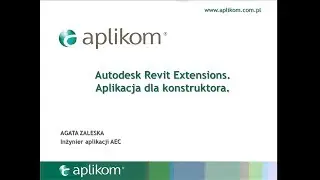 Autodesk Revit Extensions - aplikacje dla konstruktora