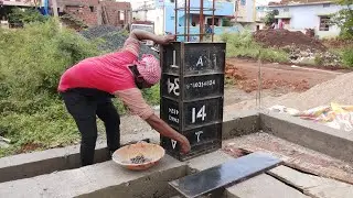 How to do shuttering for without starter for Column