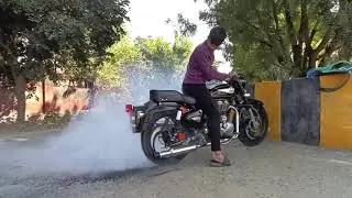 Burnout in bullet standard 🤩 !! Dhua dhua hogya aaj toh 🌫️ | YouTube |