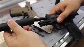 M&P  compact 22 Thread Adapter, Proper threads and suppressor runout