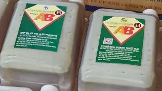 Wood and stone glue AB glue, mixing ratio 5=5, Tuyet Mai, new label Phuc Hung, number 1 in the No...