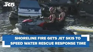 Shoreline Fire gets jet skis to speed response time to water rescues