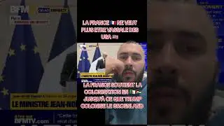 LA FRANCE A SOUTENU LA COLONISATION EN 🇩🇿🇪🇭 JUSQU'À CE QUE TRUMP COLONISE LE GROENLAND 