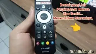Remote TV | TV SHARP AQUOS 2T-C42EG1I-SB | LED TV | Google TV