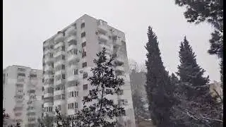 Mostar snijeg 09.01.2026 -1 stepen 
