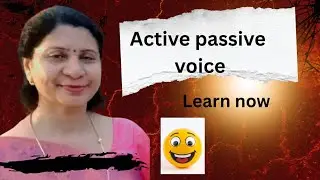 Daily Dose Of English by Vidushi  is live Active Passive voice. #englishgrammar #spokenenglish 