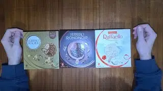 Ferrero Ice Cream Review - Rocher, Rondnoir and Raffaello