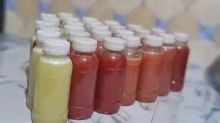 Kafskitchen is live. Refreshing Watermelon & Pineapple Juice | Healthy Homemade Drink Recipe