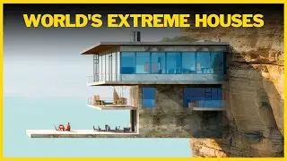 Top 10 INSANE CRAZY HOUSES! You WON'T BELIEVE EXISTS. Defying Gravity! Defying physics!