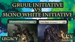 Gruul Initiative vs Mono White Initiative [MTG Legacy]