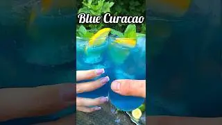 Коктейль Голубая лагуна #bluecuracao #Barinoff #коктейль #голубаялагуна