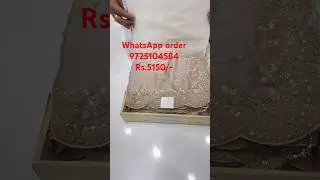 A Beautifull bets work fancy fabric trending designs #ytshorts #trending #tydy #ynf #saree#fashion