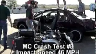 WREX 2000 Motorcycle Crash Test #08