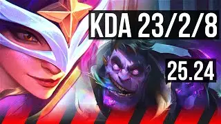 QUINN vs DR. MUNDO (TOP) | Good KDA: 23/2/8, 48K damage | EUNE Master | 25.24