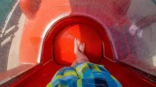 EXTREME Zuma ZOOMa Trapdoor Water Slide POV | Cowabunga Bay