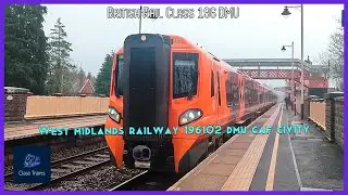 West Midlands Railway Class 196 196102 Codsall Station Pub