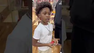 #MondayMotivation with a 11 year old #rapper 😱 #kids #inspiration #funny #finesse2tymes #shorts