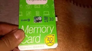 Mingsford Micro SD / TF Storage Card - GREEN 32GB