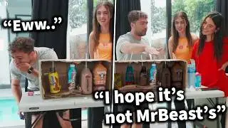 Mizkif проводит слепые дегустации шоколадного молока MrBeast