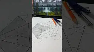 Instagram: @ Andre.artte ✨ #sacredgeometry #yosoy #icosahedron #network #red #geometric #knowledge