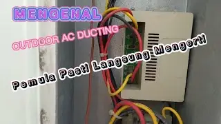 MENGENAL KOMPONEN DAN FUNGSI DARI OUTDOOR AC DUCTING Merek York.|| outdoor AHU