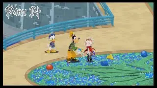 Kingdom Hearts Union &chi; Часть 14 Город Рассвета; Корабль из мармеладных конфет в руинах