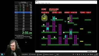 Speedrun [new WR 33:45] Chuckie Egg Level 1-32 ZX Spectrum